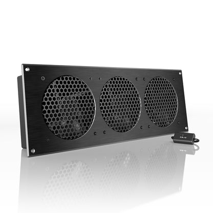 AC INFINITY AIRPLATE S9, HOME THEATER + AV CABINET QUIET COOLING FAN SYSTEM AI-APS9