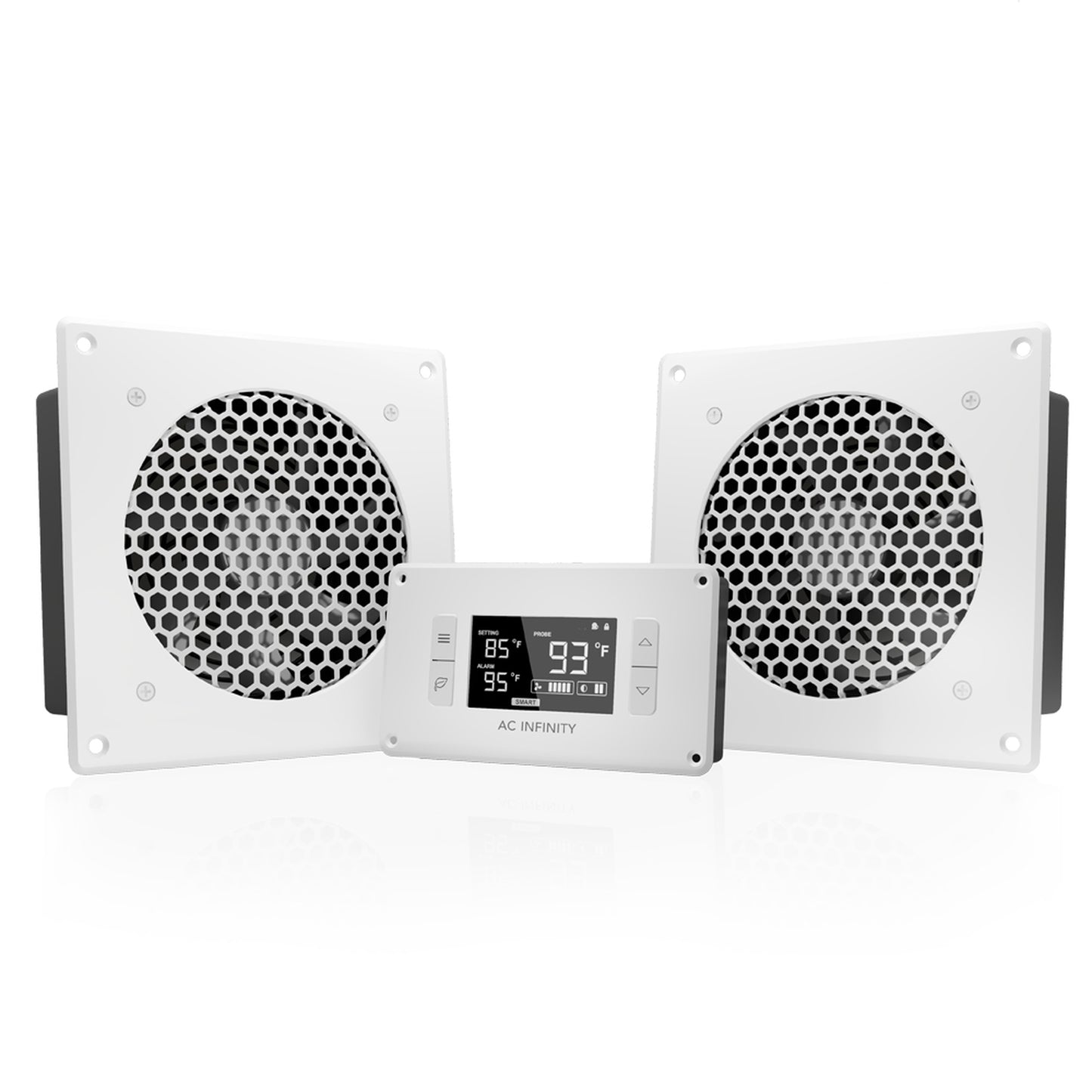 AC INFINITY AIRPLATE T8 HOME THEATER + AV QUIET CABINET COOLING DUAL-FAN SYSTEM AI-APT8