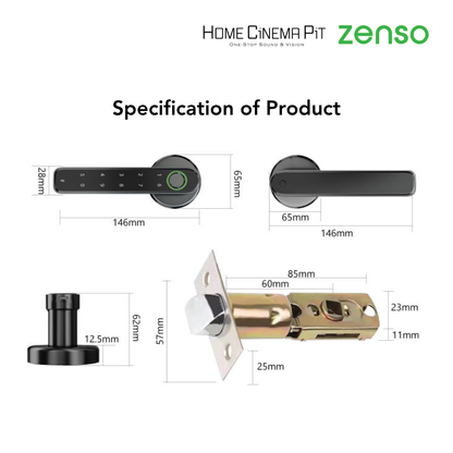 ZENSO ROOM SMART DOOR LOCK ZDL048