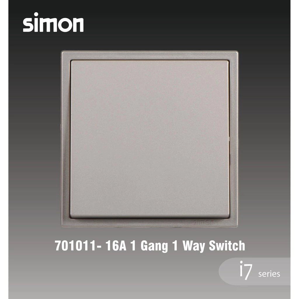 SIMON I7 SERIES SWITCHES & SOCKET OUTLET (GOLDEN CHAMPAGNE)