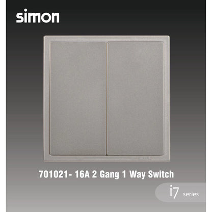 SIMON I7 SERIES SWITCHES & SOCKET OUTLET (GOLDEN CHAMPAGNE)
