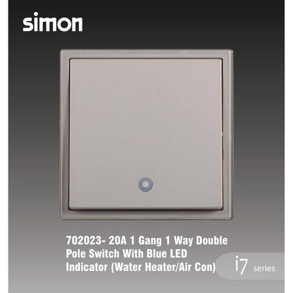 SIMON I7 SERIES SWITCHES & SOCKET OUTLET (GOLDEN CHAMPAGNE)