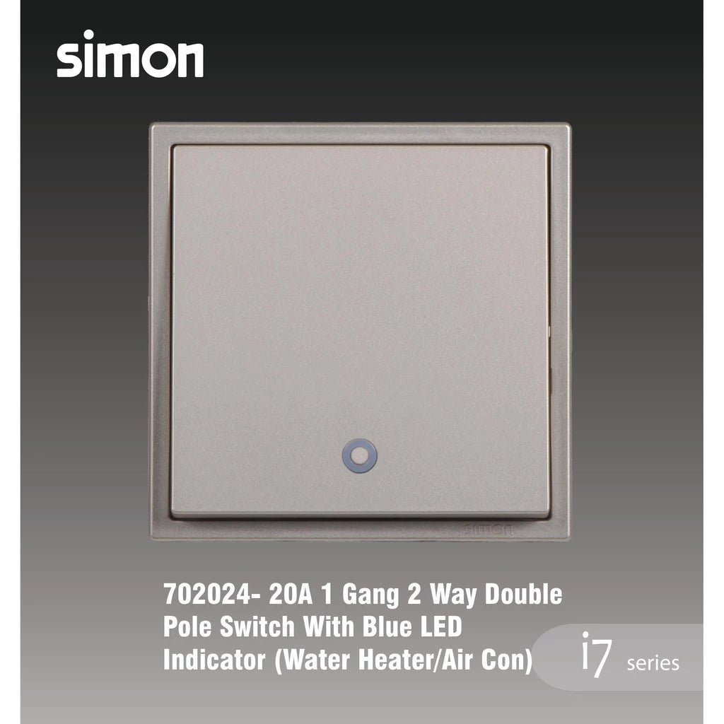 SIMON I7 SERIES SWITCHES & SOCKET OUTLET (GOLDEN CHAMPAGNE)
