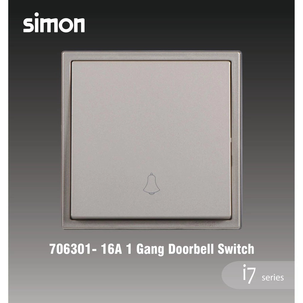 SIMON I7 SERIES SWITCHES & SOCKET OUTLET (GOLDEN CHAMPAGNE)
