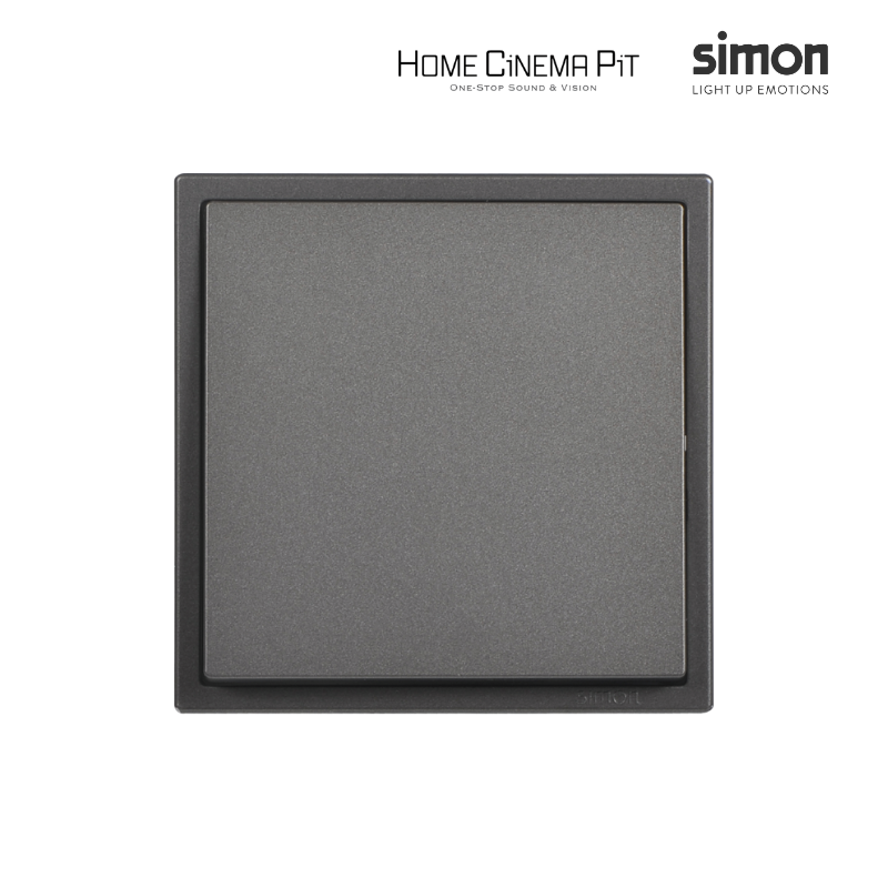 SIMON I7 SERIES SWITCHES & SOCKET OUTLET (GRAPHITE BLACK)
